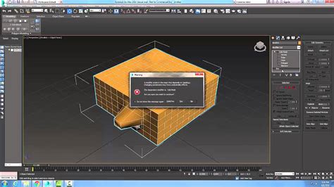 3ds Max 12 18 Edit Mesh Modifier YouTube