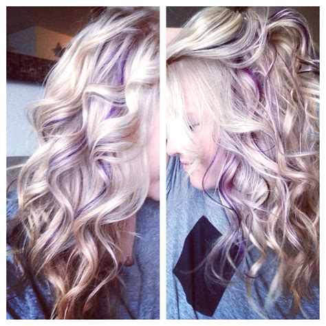 Violet Blonde Hair Color