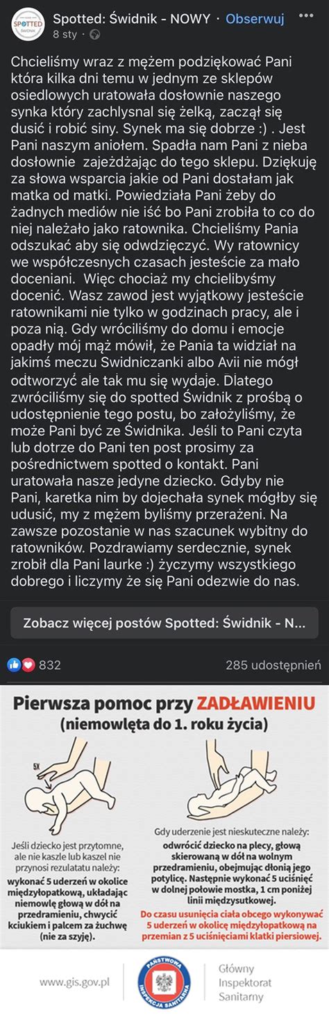 W Świdniku mały chłopiec zaczął się dusić żelkiem Z pomocą przyszła