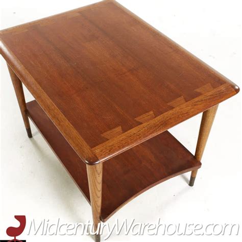 Lane Acclaim Mid Century Walnut Dovetail Side Table Mid Century