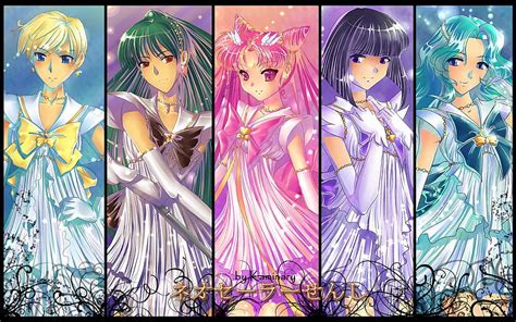 Chibiusa Sailor Uranus Sailor Neptunus Sailor Pluto Seragam Pelaut