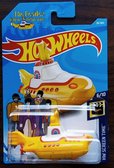 Hot Wheels The Beatles Yellow Submarine Mercado Libre