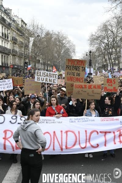 La Manifestation Contre La Reforme Des Retraites Paris 9e Journée De Mobilisation Le 2303