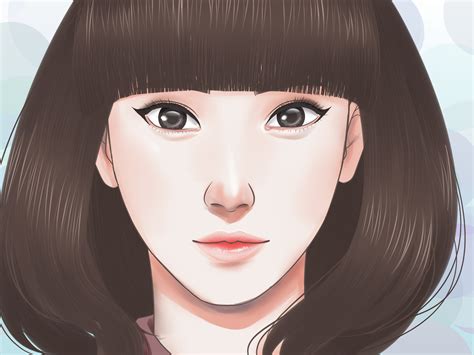 Korean Girl Drawing At Explore Collection Of Korean Girl Drawing