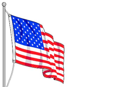 American Flag Powerpoint Template