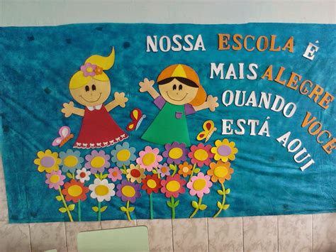 Painel Murais Da Escola Decora O Escola