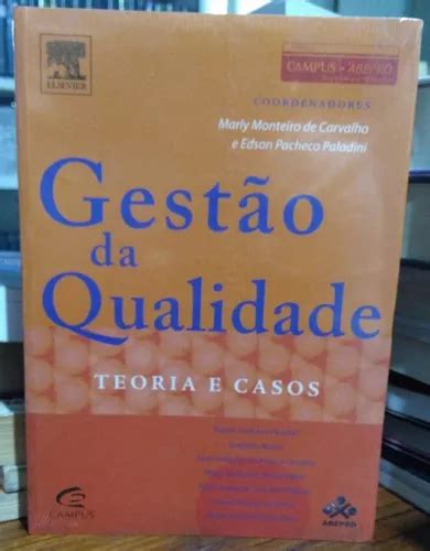 Livro Gestão Da Qualidade Teoria E Casos Lacrado Parcelamento Sem Juros