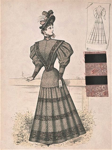 Le Costume Moderne 1893 1890s Fashion Historical Fashion Belle