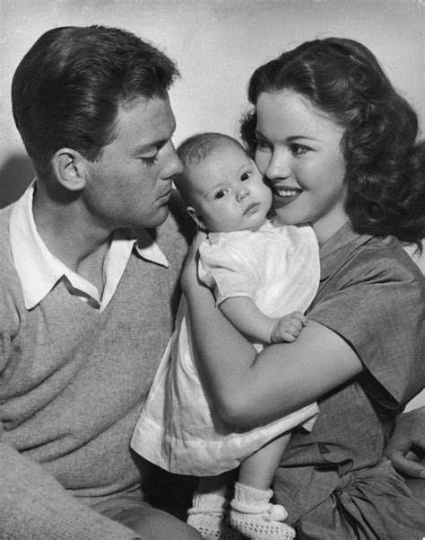 Shirley Temple And John Agar With Daughter Linda Susan Photos