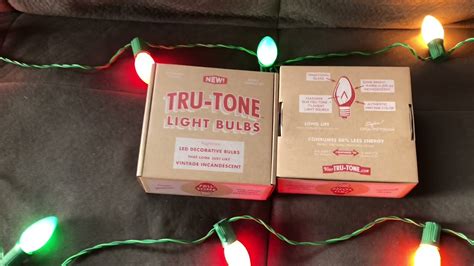 Tru Tone Vintage Christmas Lights Youtube