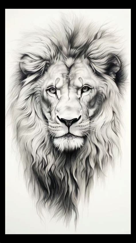 Pin By Bud Tattoo On Tattooo In Lion Head Tattoos Lion Art