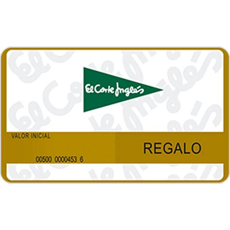 Tarjeta regalo El Corte Inglés regalos de empresas GiftCardStore