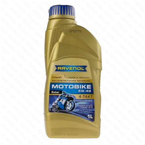 W Ravenol Fully Synthetic Stroke Motorbike Oil Ester L Mp