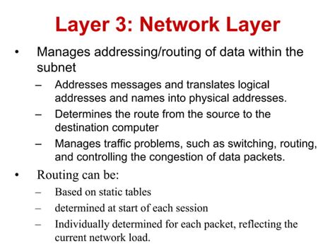 Osi Model 7 Layers Briefly Describedppt