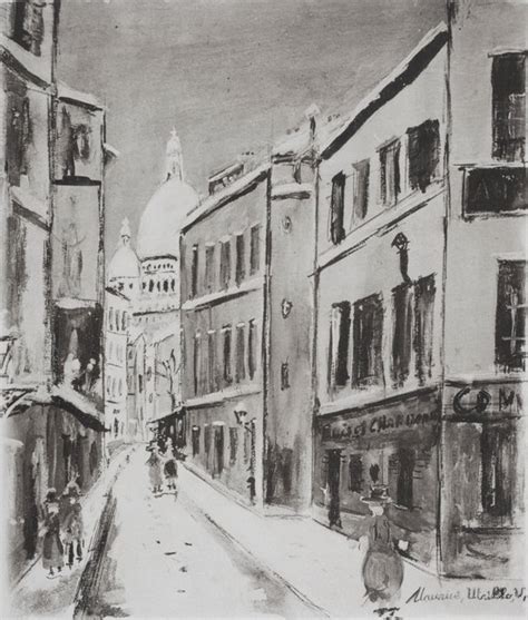 Maurice Utrillo La Rue Saint Rustique Catawiki