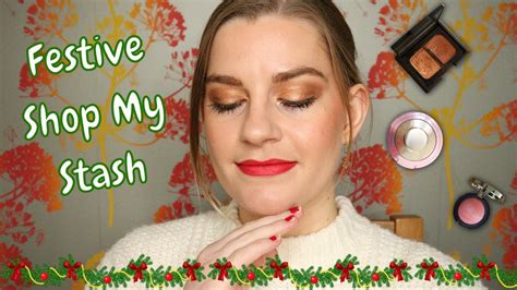 Vlogmas Day Festive Shop My Stash Youtube