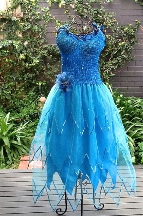 New Adult Blue Party Fairy Dress Halloween By Sugarsweetfairies