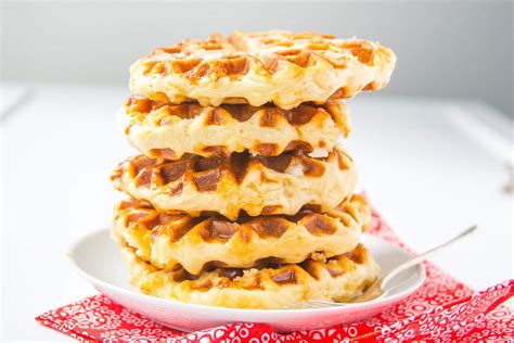 Belgian Waffle Recipe Liege Waffles Baker Bettie