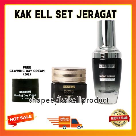 Kak Ell Set Jeragat KAK ELL BLACK SERIES HOT ITEM Set Kak Ell Skin