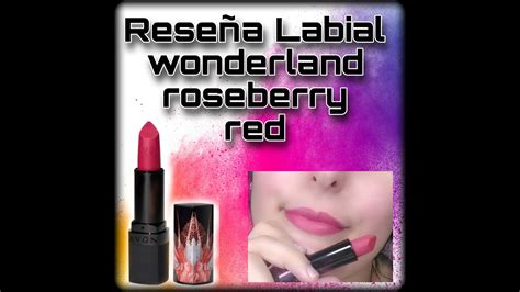 Rese A Labial Avon Wonderland Roseberry Red Youtube