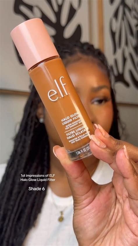 E L F Halo Glow Liquid Filter Complexion Booster For A Glowing Soft