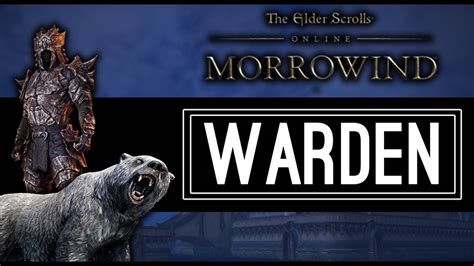 The Warden New Class Showcase Morrowind Eso Youtube