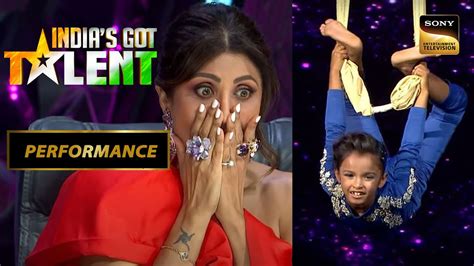 Indias Got Talent S10 इस बचच न अपन Aerial Act स Judges क कय