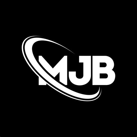 Logotipo Mjb Carta Mjb Diseño Del Logotipo De La Letra Mjb Logotipo