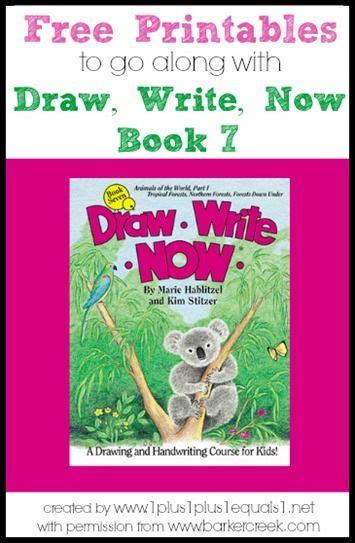 Draw Write Now Printables Book 7 Preschool Writing 123 Homeschool