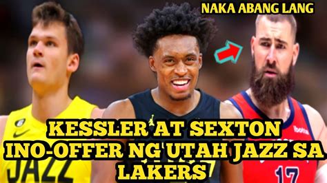 Mismong Jazz Na Ang Nag Offer Sa Lakers Na Kunin Sila Kessler At Sexton