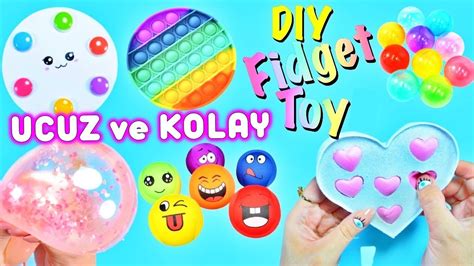 FIDGET TOY YAPIMI TÜYOLARI VE KENDİN YAP STRES OYUNCAĞI FİKİRLERİ