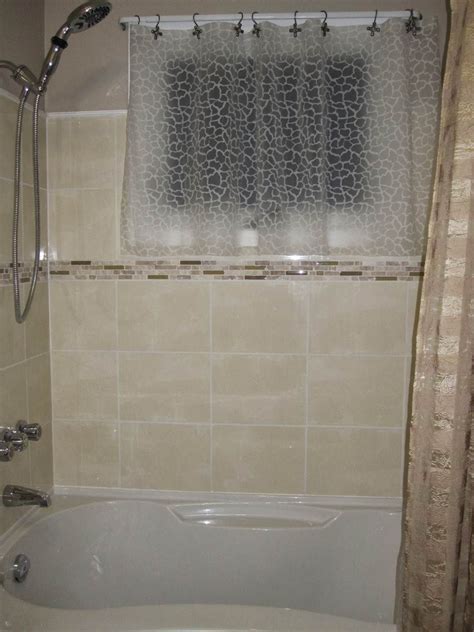 Beautiful Vinyl Bathroom Window Shower Curtain