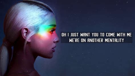 Ariana Grande No Tears Left To Cry Lyrics Video Youtube