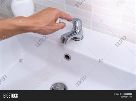 Faucet Bathroom Image And Photo Free Trial Bigstock