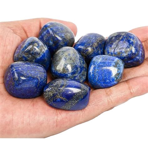 Tumbled Lapis Lazuli Stone Set • The Green Crystal