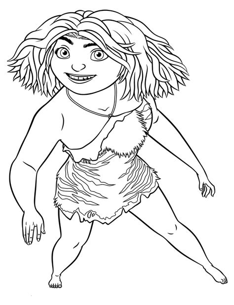 The Croods Coloring Pages Free Printable Coloring Pages For Kids