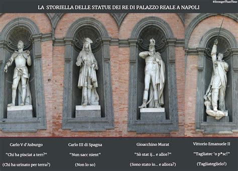 La Storiella Delle Statue Dei Dei Re Di Palazzo Reale A Napoli