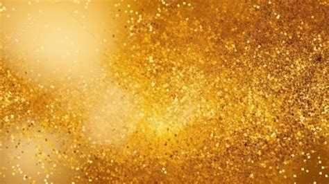 Sparkling And Lustrous Gold Glitter Powerpoint Background For Free