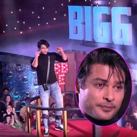 Bigg Boss 13 Sidharth Shukla Gets Teary Eyed Watching His Journey On