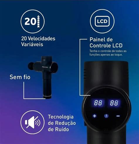 Massageador Elétrico Profissional Deep Therapy Relaxmedic Loja