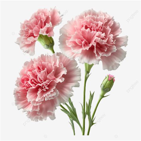 Carnation Pink Illustration Carnation Fresh Flowers Bouquet Png