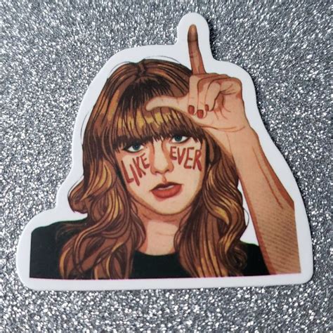 Taylor Swift Design Music Taylor Swift Waterproof Sticker Whatever