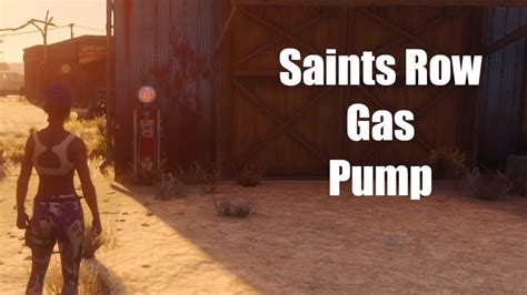 Saints Row Gas Pump Collectible YouTube