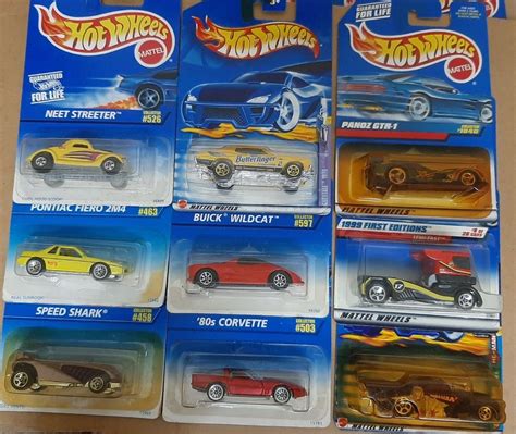 Hot Wheels Ford Mustang GT Mustang Cobra Buick Wildcat SPEED SHARK HOT BIRD ROADSTER PONTIAC