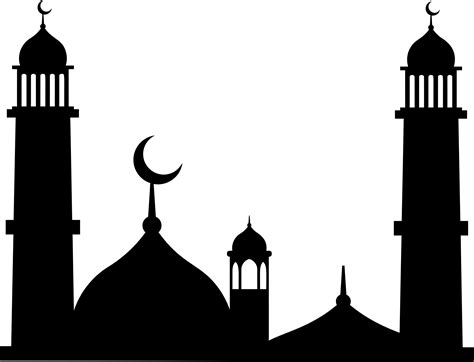 Masjid Silhouette Png