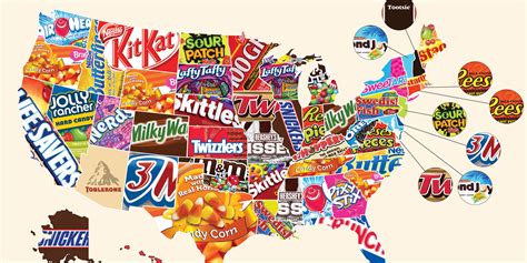 Favorite Halloween Candy By State Business Insider