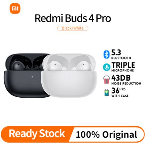 CODReady StockPanniling 100 Original Xiaomi Redmi Buds 4 Pro Earphone