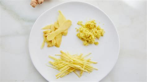 How To Peel Ginger Food Network Cooking School Food Network