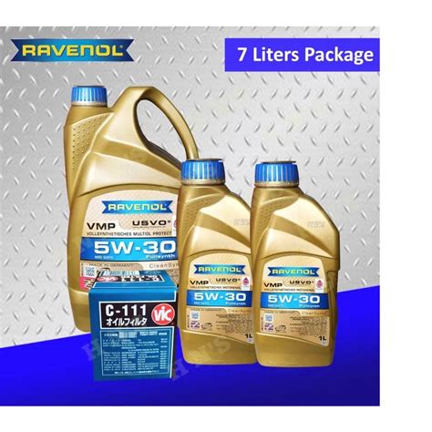 Ravenol Vmp Fully Synthetic W Oil Change Bundle For Toyota Fortuner