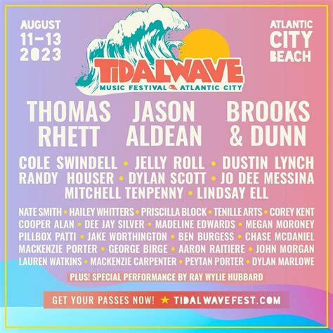 Tidal Wave Line Up Darb Minnie